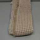 Waffle Bath Mat - Boho Bathroom Rugs Non Slip Washable, Super Absorbent & Quick Dry, Soft Bath Mat Farmhouse Bathroom Decor, 20'' x 32'', Khaki and White