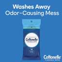 Cottonelle Flushable Wipes, 24 Individually Wrapped Packs, 14 Wipes Each Pack (336 Wipes Total)