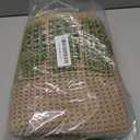 RESARE Waffle Bath Mat for Bathroom, Super Absorbent Bathroom Rugs Non Slip Machine Washable, Ultra Soft Quick Dry Boho Bath Rugs with Tassels for Floor, Upgraded Bordered Design, 24"x36" Brown