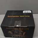 4 Pack Gold Rechargeable Led Cordless Table Lamps,Cordless Lamp with 6000mAh Battery Operated,Wireless Lamp for Restaurant Home Dinner Dining Kitchen Outdoor Patio,Waterproof & Portable