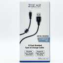 Zgear, Braided Cable Lightning 6' Metal Housing