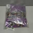 KYEESE Dog Sweater Warm Dog Sweater with Bowtie for Holiday Stretchy Dogs Clothes Warm Pullover Pet Sweaters for Medium Dogs Girl, Purple, XX-Large