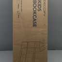 Toy Storage Organizer, Kids Castle Bookshelf, 6 Cubby Children Bookshelf, 39.4 Wood Montessori Shelf Baby Book Shelf for Nursery, Playroom, Living Room (Pink)