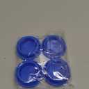 Water Jug Caps 5 Gallon Reusable Silicone - Strong Sealing no Spill Top Lid Cover 55mm Bottles for Outdoor & Kitchen - Pack by 4