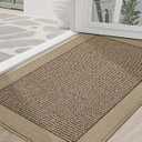 BEQHAUSE Indoor Door Mat 36" x 60", Dirt Trapper Door Mats, Taupe
Non-Slip Entryway Rugs Washable, Trap Dirt Absorbent Welcome Mat, Low Profile Floor Mats for Front Back Door and Entryway