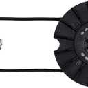 OEM WH03X32218 Washer Motor Pulley & Belt & Nut Set Compatible with GE Hotpoint, Replacement Part WH07X24695 WH39X27601 WH49X25378 AP7034989 PS16619249 EAP16619249