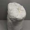 Lotus Karen King Size Faux Fur Blanket Cream White - Big Bubble Rabbit Fluff Throw for Bed Large Fluffy Fuzzy Cozy Thick Furry Plush Shaggy Blankets 108x90 Inches,Cream White, King (108" x 90")