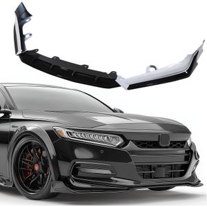 Front Bumper Lip Spoiler Splitter Body Kit ABS Fit for Honda Accord 2018 2019 2020 ACR Painted White Pearl Front Bumper Lip Splitter Kit