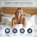 Ella Jayne Twin Duvet Cover 100% Cotton Percale Soft Black Design 2 Pcs | Duvet Cover Twin | Soft Cotton Percale | 68 x 90 Inch Cover | Includes 1 Matching Pillow Sham | Black Design