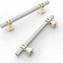 10 Pack 5 Inch Cabinet Pulls Brushed Satin Nickel Kitchen Cabinet Handles Cabinet Hardware Kitchen Handles for Cabinets Nickel Pulls T Bar Drawer Handle