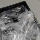 4 Pack Magnetic Spice Rack Organizer for Refrigerator and Oven, Black Fridge Organizers and Storage for Kitchen