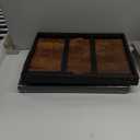 2 Pack Bed Tray Table Breakfast Trays Serving Tray Bamboo Bed Laptap Floding Legs with Handles and Phone Holders