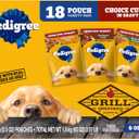 Pedigree Choice Cuts in Gravy Wet Dog Food, Adult Soft Wet Dog Food, Variety Pack, 3.5 oz. Pouches, 18 Count (EXP 04/30/28)