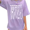 A Lot Going On at The Moment T Shirt Oversized Country Music Concert for Women Loose Nashville Music Lover Shirts, S