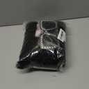 Colored Afro Wigs for Women Men 70s and Disco Sunglasses Set, Funny Wig with Curly Bouncy Huge Fluffy Puff and Oversize Retro Rhinestone Sunglasses - for Costume Cosplay Party (Black)