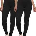 2pcs Black Leggings M No Brand