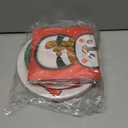 Oigco 100Pcs Christmas Party Supplies Kit - Serves 30 Guests, Including Dinner Plates, Dessert Plates, and Napkins, Perfect for Any Xmas Party Supplies Party Decorations