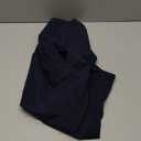 Colorfulkoala Women's High Waisted Yoga Pants 7/8 Length Leggings with Pockets (Medium, Navy)