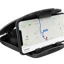 WixGear GPS Holder for Car, GPS Dash Mount for Garmin, Nuvi Drive Dezl Drivesmart, Tomtom, Magellan Roadmate, Rand McNally, Navman, Dash Anti-Slip Vehicle Phone Holder Compatible with All Smartphones