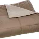 Modern Threads Down Alternative Reversible Comforter Taupe/Champagne Queen
