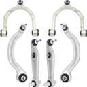 Front Left Right Lower Control Arms Compatible with Tesla Model Y 2020-2023, 6pcs Suspension Arm Replacement Set
