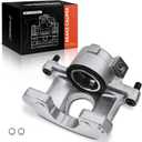 A-Premium Disc Brake Caliper Assembly Without Bracket Compatible with Select Ford Models - Mustang 1987-1993 5.0L, Thunderbird 1987-1988 2.3L - Front Left Driver Side