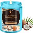 Candles Gifts for Women - Jar Scented Candles, Natural Soy Wax Candle for Home Scented Perfect for Christmas, Birthday, Mother's Day, Vanilla Coconut Candle, 7oz