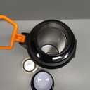 MUCR 88oz Large Coffee Thermo for Travel, 2500ml Insulated Stainless Steel Water Bottle with Cup and Handle, Water Jug for 24hr Hot and Cold drinks, Vacuum Flask for Camping, Fishing & Working, Silver