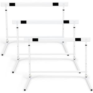 Seenelling Adjustable Height Hurdles from 27 to 42 Inch Foldable Track and Field Equipment Jumping Speed and Agility Training Hurdle for Track Soccer Athletic Basketball Courses Drills