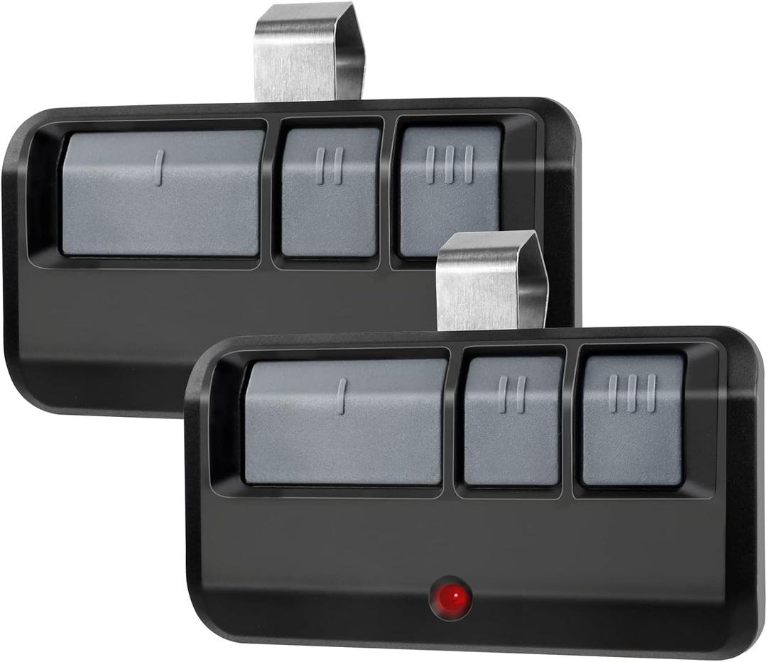 893MAX Garage Door Opener Remote, for LiftMaster/Chamberlain/Craftsman Garage Door Opener, Replaces 893LM G953EV-P2 371LM 373LM 890MAX 971LM 973LM2 Pack (Black)