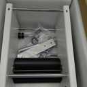 Manual Round Labeling Machine, Bottle Label Applicator for Round Bottles(White)