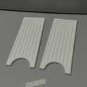 Stone Faucet Mat for Kitchen Sink - Quick Dry Diatomite Sink Splash Guard, Prevents Moisture Buildup & Water Stains, Water Absorbing Stone Tray for Bathroom Countertop (White, 20" x 4")