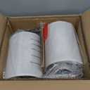 Black Rechargeable Battery Operated Wall Sconces Set of 2 with Remote, Wireless Dimmable Battery Powered LED Wall Lights, Cordless Wall Lighting Lamp Fixture for Bedroom Living Room