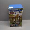 Zozen Nut Gatherer, Pecan Picker Upper, Walnut Picker Upper Roller, Side Opening Dump/Also Apply to Hickory Nuts, Chestnuts, Buckeyes, Golf, Butternuts, Objects Size 3/4'' to 2''; 1.5 Gallon