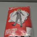 Morph Kids Black And White Striped Suit Costume Halloween Costume For Boys Halloween Costume (X-Large)