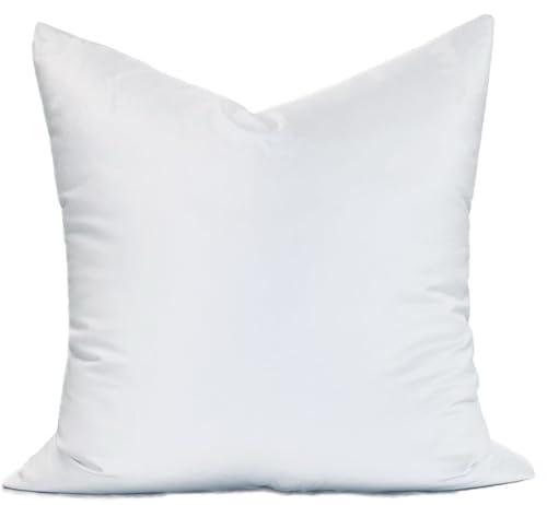 15x15 Inch Synthetic Down Alternative Square Pillow Insert Form Stuffer for Sofa Shams, Decorative Throw Pillow, Cushion and Bed Pillow Stuffing - Hypoallergenic 15“X 15”Set Of 2