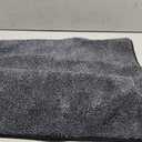 PURRUGS Dirt Trapping Door Mat 24" x 35.5", Non-Slip Machine Washable Entry Rug, Shoe Scraper, Dog Doormat, Super Absorbent Welcome Mat for Front & Back Door, Muddy Shoes & Paws, Light Grey-Dark Grey