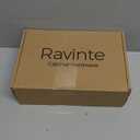 Ravinte 30 Pack 5 Inch Kitchen Square Cabinet Handles Matte Black Pulls Drawer Hardware for Cabinets Cupboard