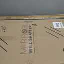 WallBeyond Wood Bathroom Mirror for Wall 24x36 Inch Wooden Frame Rectangle Mirror for Farmhouse Bathroom Vanity Wall Mounted Decorative Mirror (Horizontal/Vertical Black)