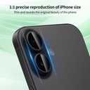 BLEUM CADE 3 Pack Camera Lens Protector for iPhone 16 Plus, Full Coverage, Anti-Scratch, 9H Hardness Tempered Glass