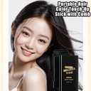 Hair Color Stick, Upgraded Waterproof and Sweat-Proof Hair Dye Stick, Portable Hair Color Touch-Up stick with Comb, Quick and Easy Coverage (Coffee*1)