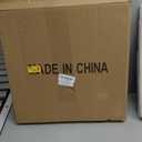 KINLINK 12x12 Picture Frames, Square Natural Wood Frames with Acrylic Plexiglass for Pictures 8x8 With Mat, Wall Mounting Display, Set of 4