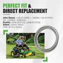 GX20305 Kevlar Mower Deck Belt Fit for John Deere L120 L130 Scotts L2548 L2048 Sabre 1642HS 1742HS 48" Deck Replace# GY20571 (1/2" x 139.25")