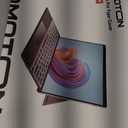 OMOTON Wireless Keyboard for Microsoft Surface Pro 7/7+/6/5/4/3 12.3 inch ONLY, Bluetooth Connection, Ultra-Slim Keyboard Type Cover with Touchpad, 7 Colors Backlit and Rechargeable, Grey