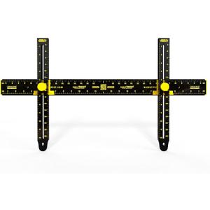 Hang It Perfect Picture Hanging Tool, Mirror Hanging Hardware, Adjustable, Metal, Black, 24"