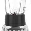 Black+Decker Quiet Blender with 6-Cup Cyclone Glass Jar, 3 Speeds + 3 Functions & Serrated Blade Technology for Faster Blending, Pulse Button and 24-oz Personal Jar, 900W