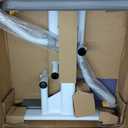 KMINA Toilet Safety Rails for Seniors, Heavy Duty Frame with Handles, Adjustable Height and Width, Handicap Grab Bars