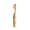 3 Pcs Foldable Bamboo Toothbrush with BPA-Free Soft Bristles | Eco-Friendly, Travel-Sized, Reusable Compact Case, Biodegradable Recycled Packaging