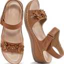 FUDYNMALC Sandals for Women Dressy Wedge: Comfortable Summer Shoes 2025 Walking Platform Footwear for Beach Vacation