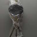 Drive Medical RTL10365-ADJ Adjustable Lightweight Folding Cane with Seat, Black